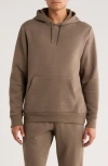 Z By Zella Freeform Fleece Pullover Hoodie In Brown