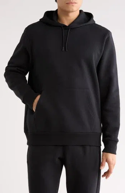 Z By Zella Freeform Fleece Pullover Hoodie In Black