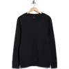 Z By Zella Freeform Fleece Sweatshirt In Black