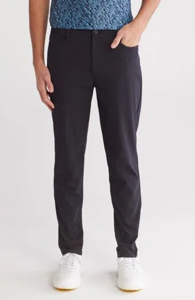 Z By Zella Freemont Commuter Golf Pants In Black Caviar