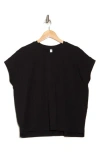 Z By Zella Flow Mesh Pleated T-shirt In Blue
