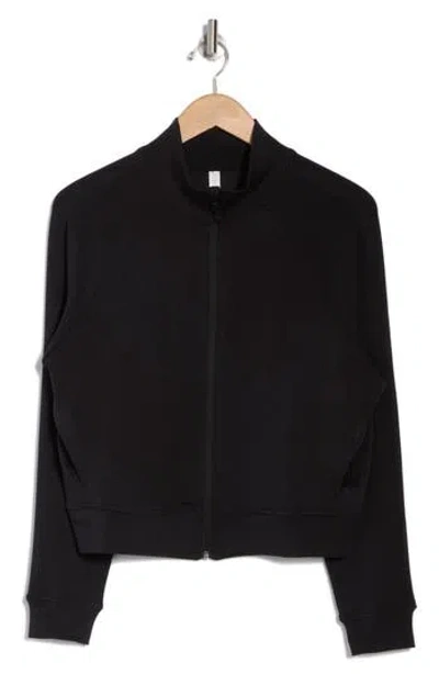 Z By Zella In Line Track Jacket In Black