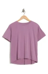 Z By Zella Inspired Knit Activewear T-shirt In Pink
