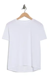 Z By Zella Inspired Knit Activewear T-shirt In White