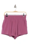 Z By Zella Interval High Waist Flowy Shorts In Pink