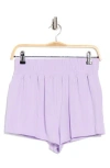 Z By Zella Interval High Waist Flowy Shorts In Blue