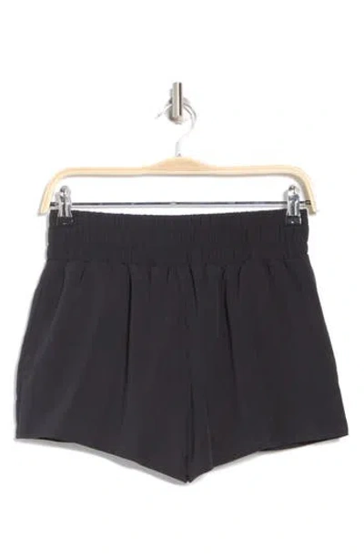 Z By Zella Interval High Waist Flowy Shorts In Black