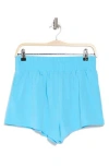 Z By Zella Interval High Waist Flowy Shorts In Blue Brilliance