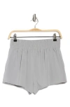 Z By Zella Interval High Waist Flowy Shorts In Grey Ultimate
