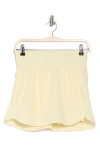 Z By Zella Interval High Waist Woven Sport Skort In Yellow Flan