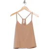 Z By Zella Interval Racerback Camisole In Neutral