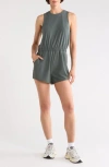 Z By Zella Interval Romper In Multi