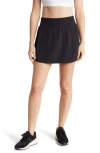 Z By Zella Interval Woven Sport Skort In Black