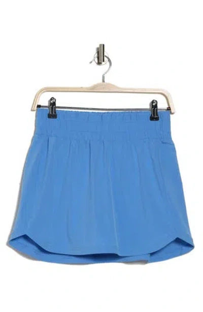 Z By Zella Interval Woven Sport Skort In Blue Lapis