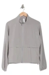 Z By Zella Interval Zip Up Jacket In Grey Ultimate