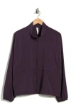 Z By Zella Interval Zip Up Jacket In Purple