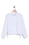 Z By Zella Interval Zip Up Jacket In White