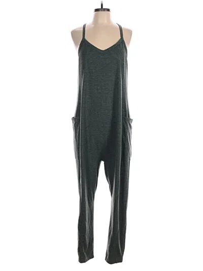 Pre-owned Z By Zella Jumpsuit In Green