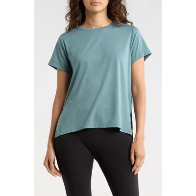 Z By Zella Key Element Activewear T-shirt In Blue