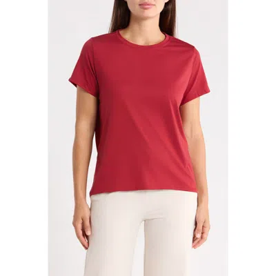 Z By Zella Key Element Activewear T-shirt In Red