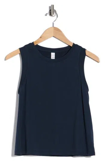 Z By Zella Key Element Tank In Blue