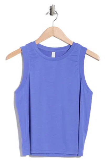 Z By Zella Key Element Tank In Blue