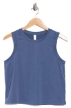 Z By Zella Key Element Tank In Blue