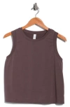Z By Zella Key Element Tank In Brown