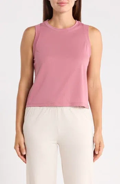 Z By Zella Key Element Tank In Pink