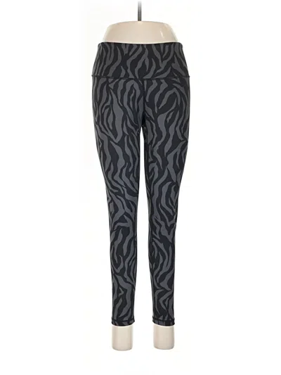 Pre-owned Z By Zella Leggings In Black