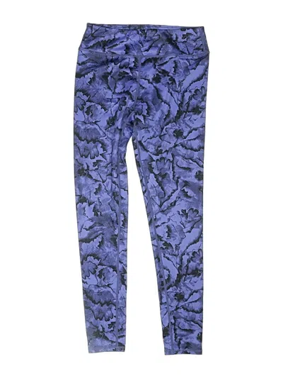 Pre-owned Z By Zella Kids' Leggings In Blue