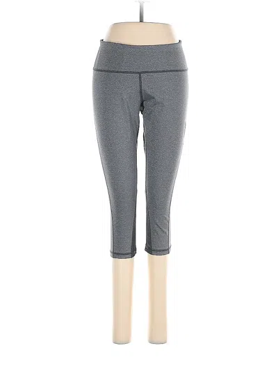 Pre-owned Z By Zella Leggings In Gray