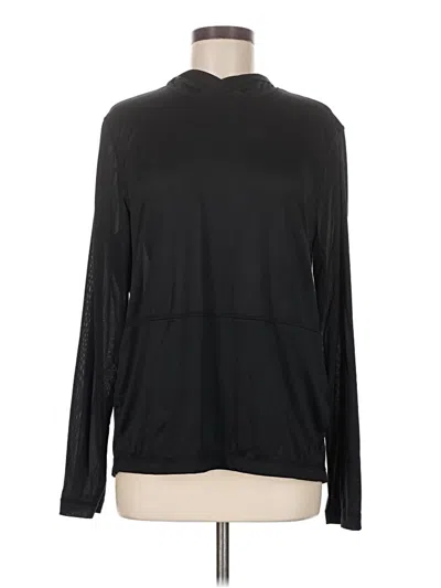 Pre-owned Z By Zella Long Sleeve Turtleneck In Black