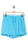 Z By Zella Open Matchpoint Shorts In Blue Brilliance
