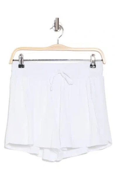 Z By Zella Open Matchpoint Shorts In White