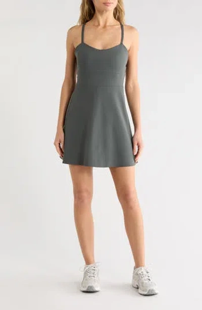 Z By Zella Outscore 2.0 Active Dress In Gray