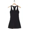 Z By Zella Outscore Racerback Tennis Dress In Black