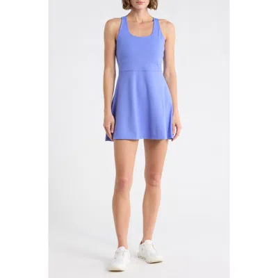 Z By Zella Outscore Racerback Tennis Dress In Blue