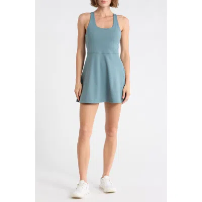 Z By Zella Outscore Racerback Tennis Dress In Blue