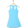 Z By Zella Outscore Racerback Tennis Dress In Blue Brilliance