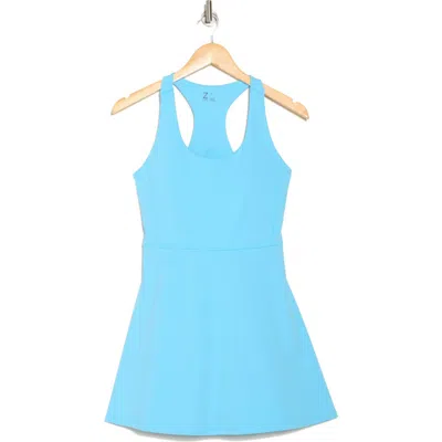 Z By Zella Outscore Racerback Tennis Dress In Blue Brilliance