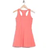 Z By Zella Outscore Racerback Tennis Dress In Coral Sugar