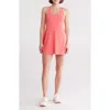Z By Zella Outscore Racerback Tennis Dress In Coral Sugar