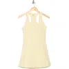 Z By Zella Outscore Racerback Tennis Dress In Yellow Flan