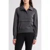 Z By Zella Perfect Day Anorak Jacket In Grey Forged