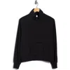 Z By Zella Perfect Day Half Zip Pullover In Black