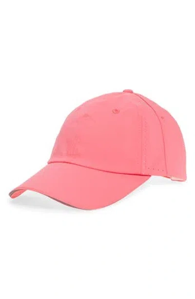 Z By Zella Perforated Baseball Cap In Red