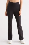 Z By Zella Perform High Waist Flare Leggings In Black