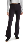 Z By Zella High Waisted Performance Flare Leggings In Black