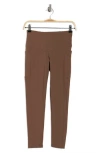Z By Zella Perform High Waist Pocket 7/8 Leggings In Animal Print